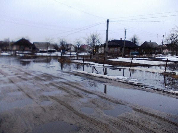 Як підтоплює Камінь-Каширський. ФОТО