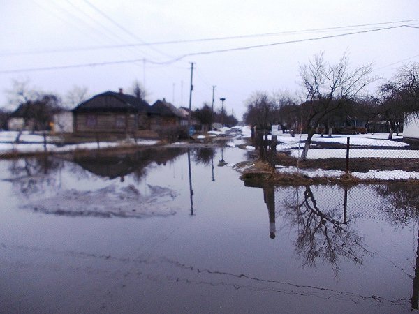 Як підтоплює Камінь-Каширський. ФОТО