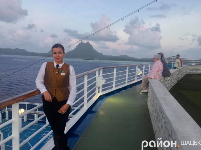 Бо­ра-Бора, Філіппіни та Мексика: волинянка розповіла про роботу на круїзному лайнері. ФОТО