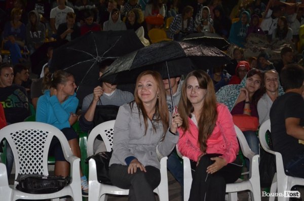 Луцьк дивився французьке кіно і зорепад. ФОТО