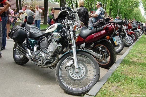 Зліт байкерів у Нововолинську. ФОТО