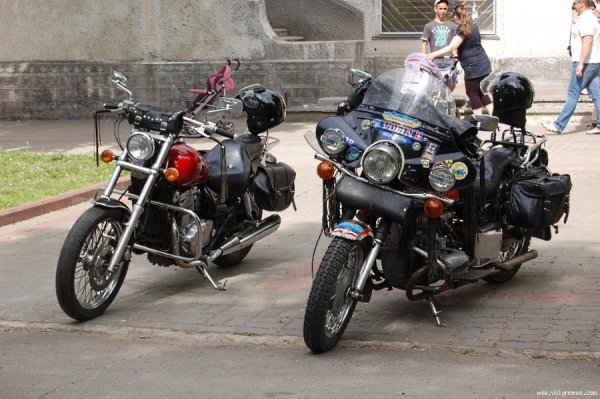 Зліт байкерів у Нововолинську. ФОТО