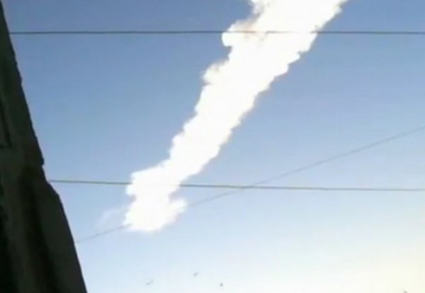 Як у Росії падав метеорит. ФОТО