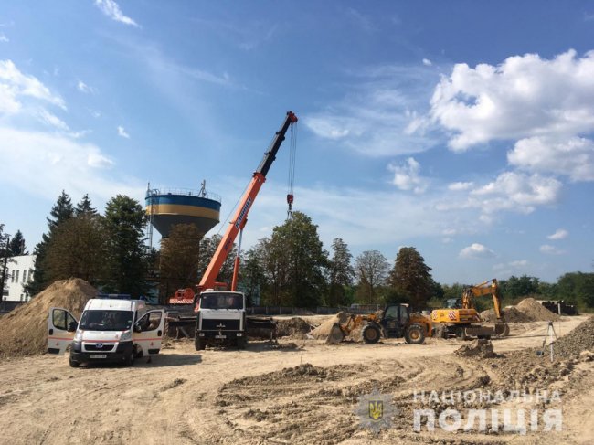 У Рівному на будівництві торгового центру  загинув чоловік