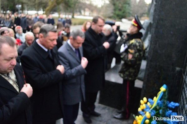 У Луцьку вшанували в'язнів концтаборів. ФОТО