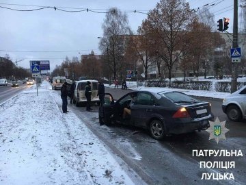 Ожеледиця в Луцьку: за добу – 11 аварій