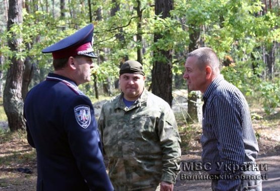 Під час проведення спецоперації на Волині затримали близько 80 бурштинокопачів. ФОТО. ВІДЕО