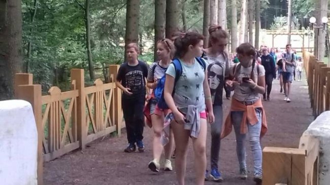 Діти з Луганщини побували у «Волинській Швейцарії». ФОТО