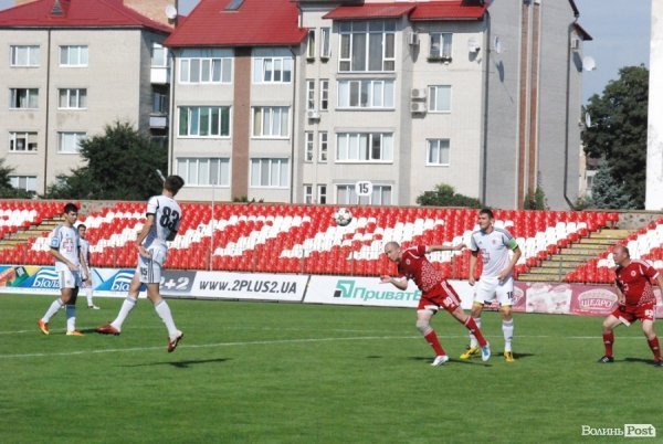 Матч поколінь в Луцьку: ветерани «Волині» проти сучасників. ФОТО