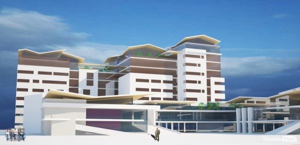 Вигляд з боку Центру дозвілля