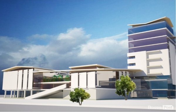 Загальний вигляд з боку житлової зони