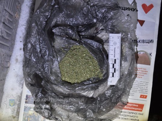 У ковельчанина знайшли марихуану
