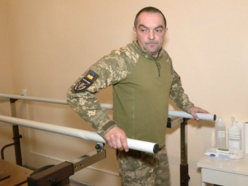 Як в лікарні на Волині працює відділення реабілітації для військових та цивільних
