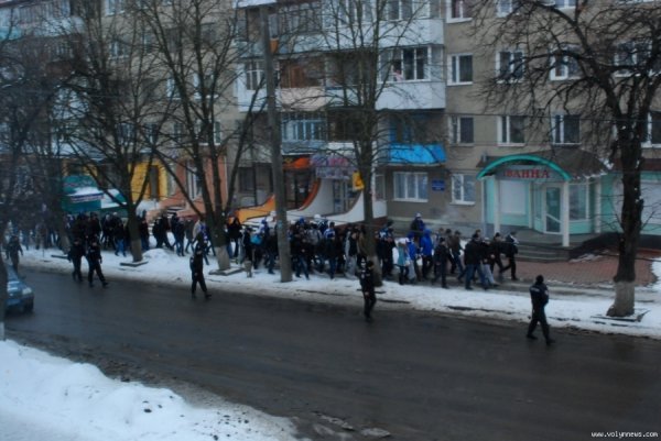 Фани «Динамо» «погуділи» в Луцьку. ФОТО. ВІДЕО