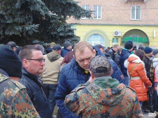 У Нововолинську вітали бійців Волинської сотні. ФОТО