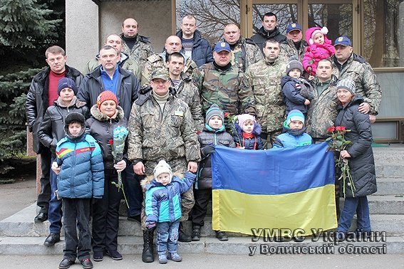 Волинські оперативники повернулися із зони АТО. ФОТО