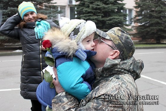 Волинські оперативники повернулися із зони АТО. ФОТО