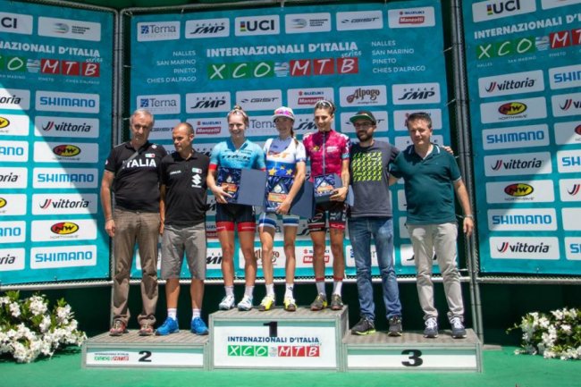 На італійських велоперегонах перемогла лучанка Яна Беломоїна