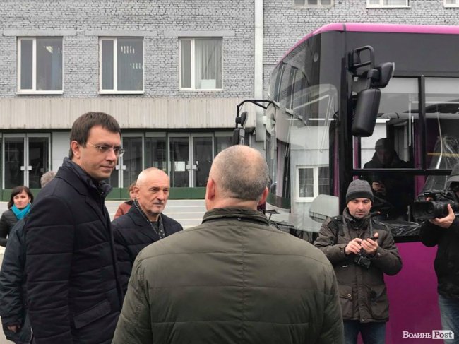 До Луцька приїхав міністр інфраструктури України. ФОТО