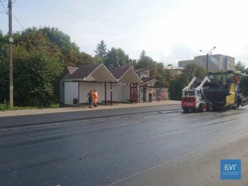 На Волині продовжили ремонтувати дорогу. ФОТО