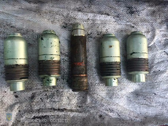 У волинянина вилучили гранатомет