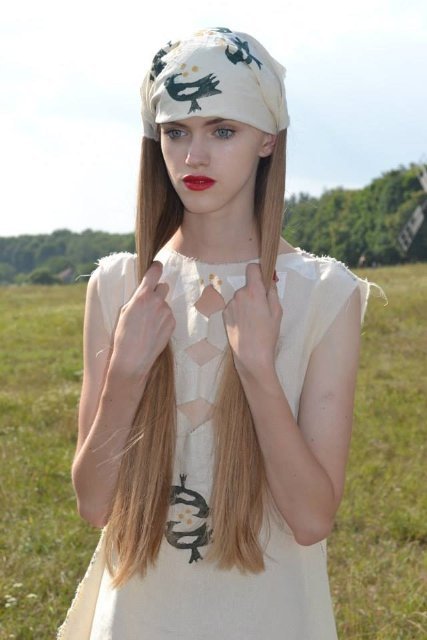 Лучанка влаштувала етно-показ одягу під Києвом. ФОТО. ВІДЕО