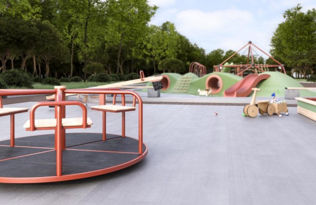 Показали, який вигляд матиме урбан-парк на проспекті Молоді в Луцьку. ФОТО