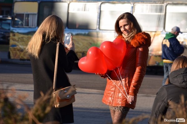 Кохання на вулицях Луцька. ФОТО