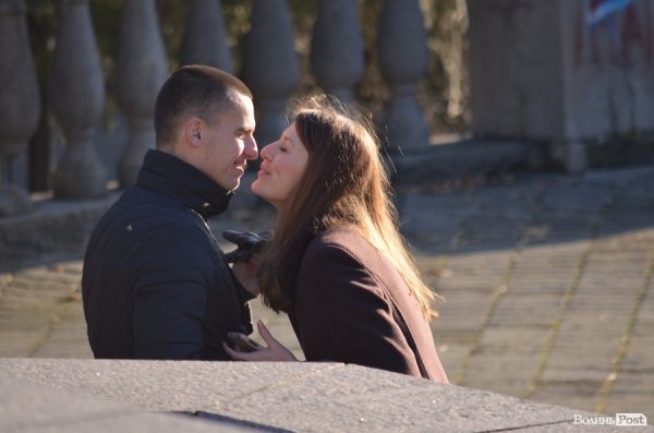 Кохання на вулицях Луцька. ФОТО