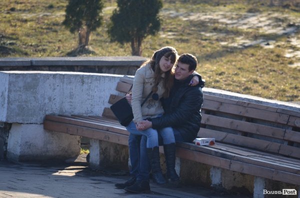 Кохання на вулицях Луцька. ФОТО