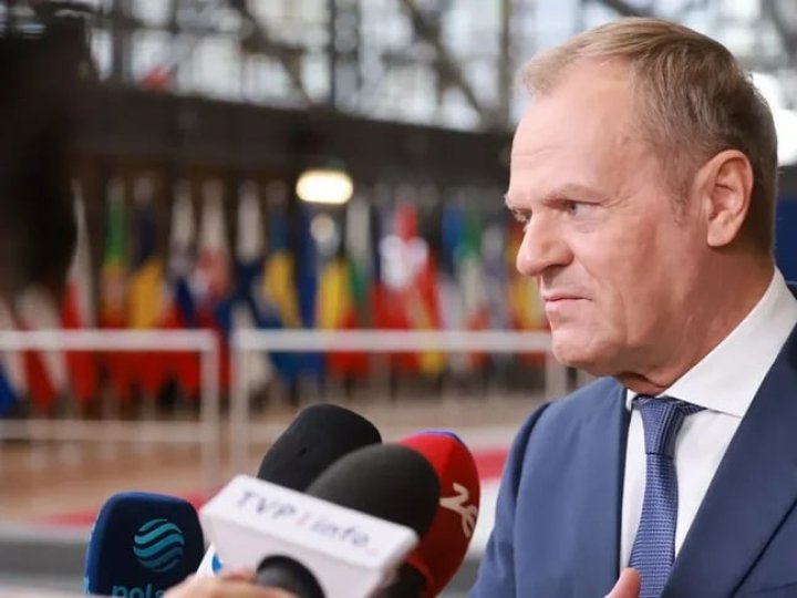 Вночі повітряний простір Польщі було порушено 19 разів. Дрони вперше залетіли з Білорусі, - Туск