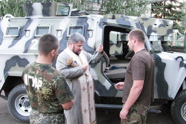 Нацгвардія отимала й освятила нову техніку. ФОТО