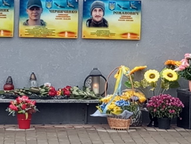 У селі на Волині відкрили меморіальні дошки загиблим воїнам-односельцям. ФОТО