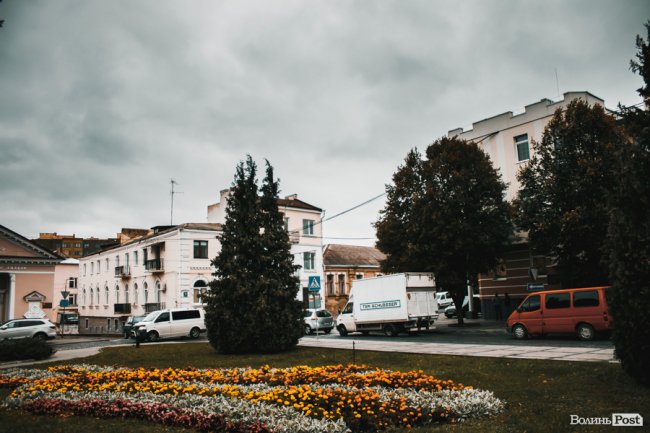 Похмура осінь у Луцьку. ФОТО