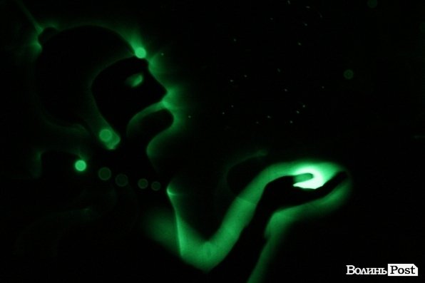 Світлова вистава під час Ночі у Луцькому замку 