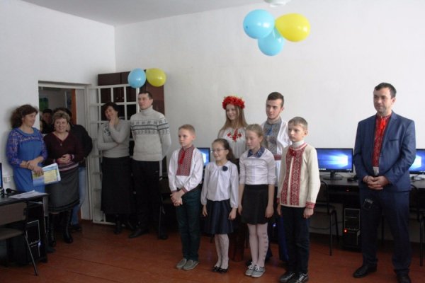 На Волині у сільській  школі з'явився комп'ютерний клас