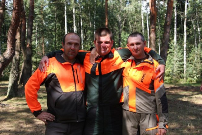 На Волині обрали кращого лісоруба. ФОТО