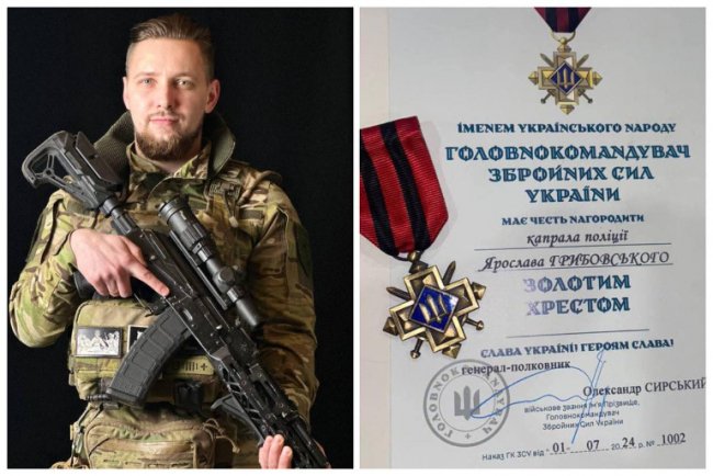 Волинські патрульні, які виконують завдання на фронті, отримали нагороди 