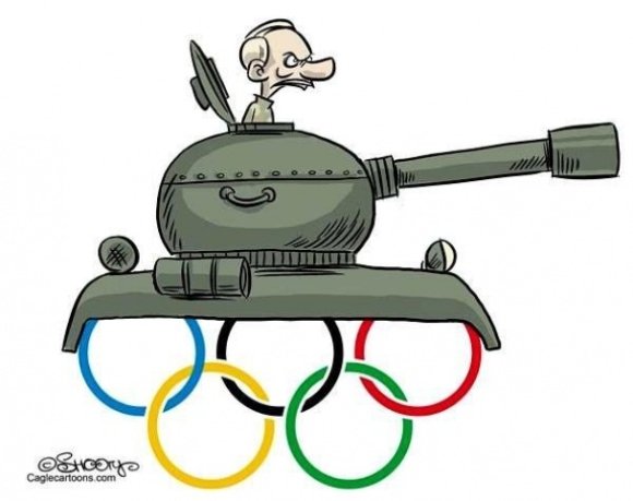 Карикатури на Путіна. ФОТО