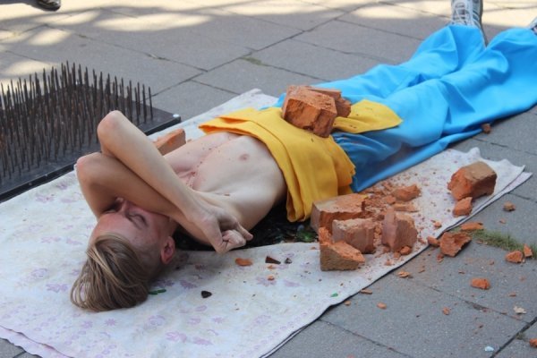 Маленькі лучани показали козацьку стійкість та витривалість. ФОТО