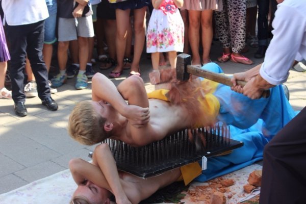 Маленькі лучани показали козацьку стійкість та витривалість. ФОТО