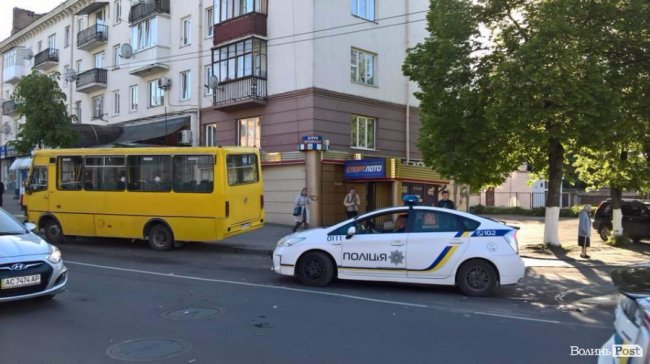 У центрі Луцька - аварія