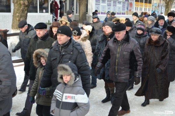 У Луцьку вшанували євромайданівців, убитих в Києві. ФОТО