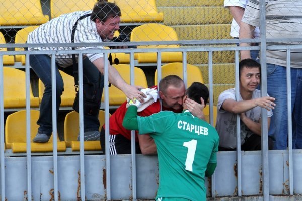 Як «Волинь» святкувала «прописку» в Прем'єр-лізі. ФОТО 