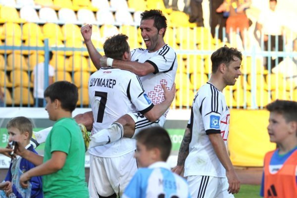 Як «Волинь» святкувала «прописку» в Прем'єр-лізі. ФОТО 