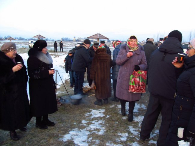 Показали, як святкували Водохреще у Старій Вижівці. ФОТО