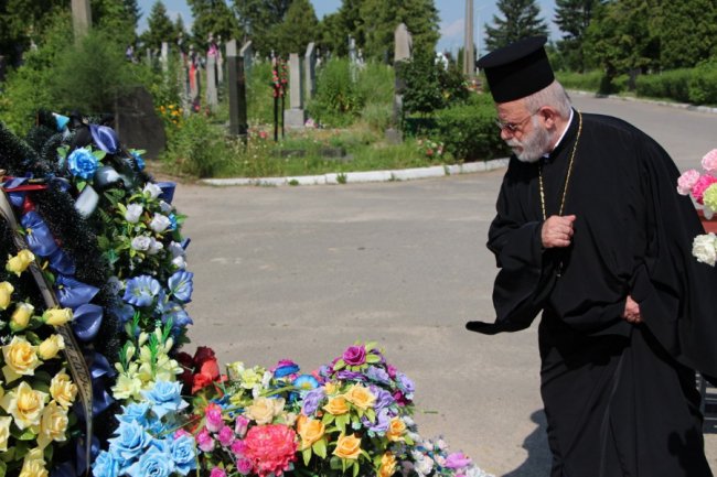Митрополит з Константинополя помолився за загиблих Героїв-волинян у Гаразджі. ФОТО 