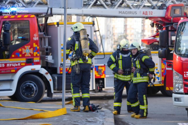 У Луцьку в спорткомплексі ВНУ виникла пожежа