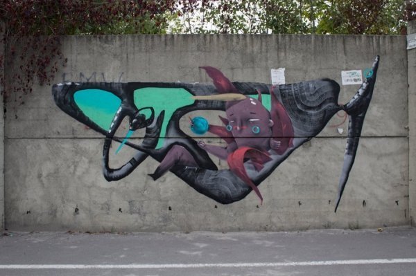 Що намалювали на стінах у Луцьку під час графіті-фестивалю «Алярм». ФОТО