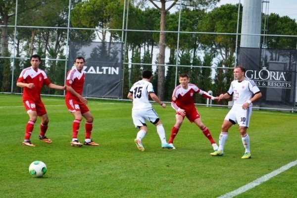 Як «Волинь» грала з казахами. ФОТО. ВІДЕО